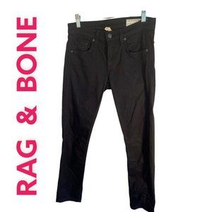 💋 4 FOR $50 / RAG & BONE "THE DRE" SKINNY BLACK JEANS (SZ. 24)
